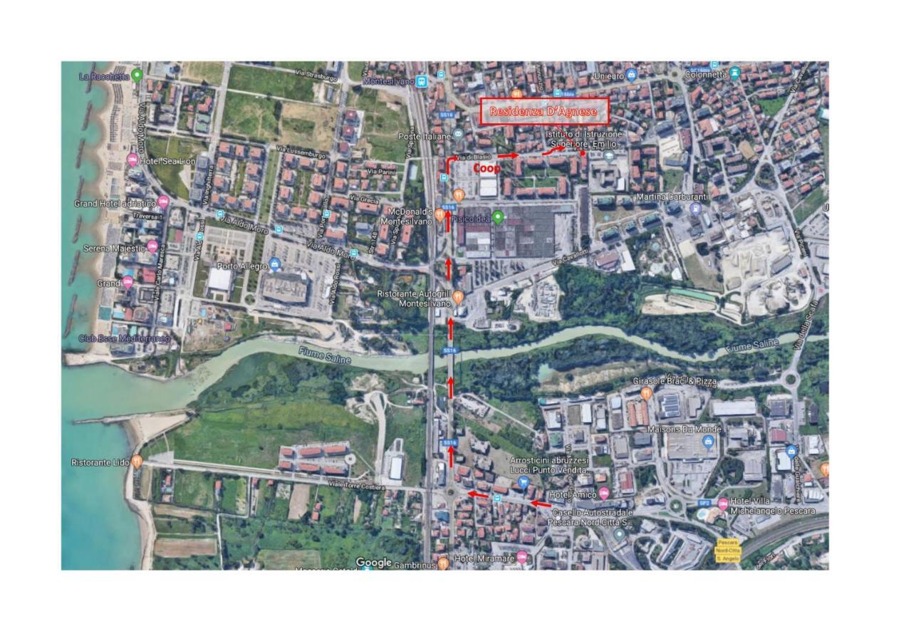 Residenza D'Agnese Apartment Montesilvano Ngoại thất bức ảnh